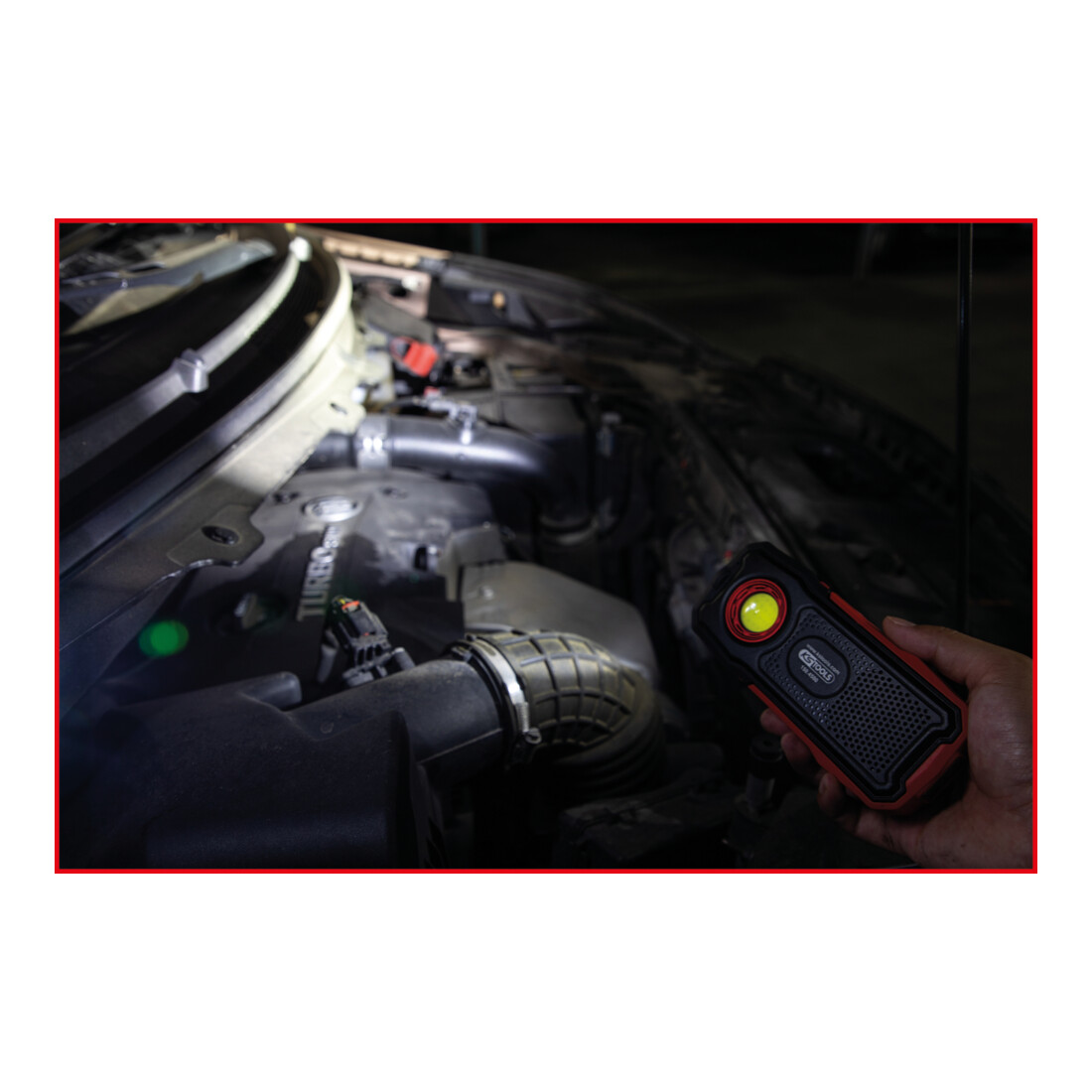 Lampe portative mobile pour atelier, 500 lumens, avec Bluetooth KS Tools