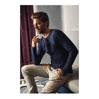 Langarm-T-Shirt Men’s Premium Gr.XL navy PROMODORO