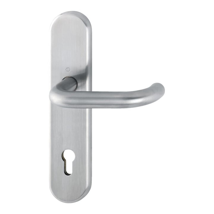 Langschild-Halbgarnitur Paris E138F/3310 VA F69 PZ 92mm DIN L/R HOPPE