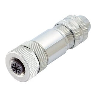 lapp Connecteur de données AB-C5-M12FS-PG9-SH droit 180° prise M12 codée A