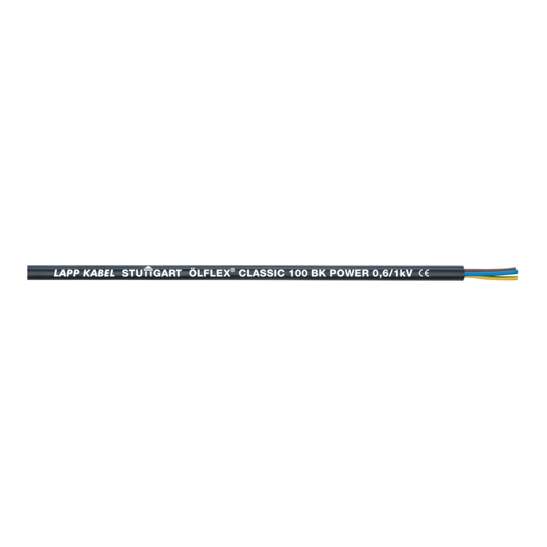 Lapp Kabel&Leitung ÖLFLEX CLASSIC 100 BK 0,6/1kV 4G1,5 1120464 T500