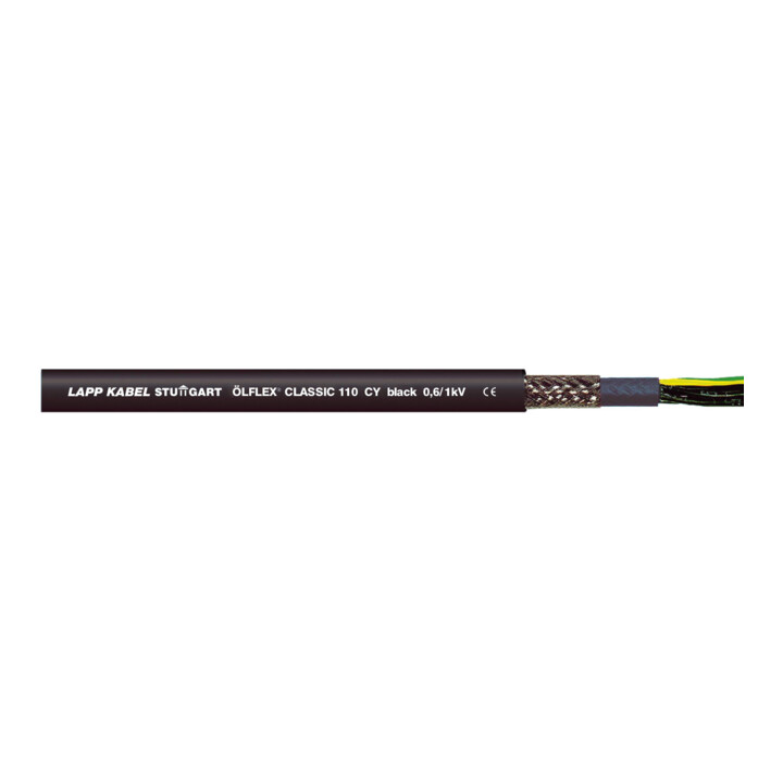 Lapp Kabel&Leitung ÖLFLEX CLASSIC 110 CY BK 0,6/1kV 4G1,5 1121309 T500