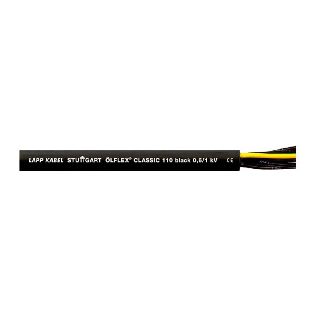 Lapp Kabel&Leitung ÖLFLEX CLASSIC 110 Noir 0,6/1kV 3G1 1120267 T500
