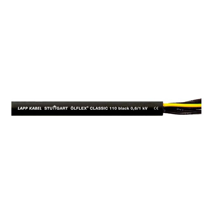 Lapp Kabel&Leitung ÖLFLEX CLASSIC 110 Noir 0,6/1kV 4G1,5 1120309 T500