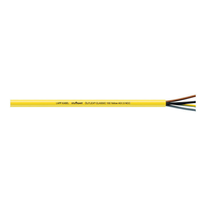 Lapp Kabel&Leitung ÖLFLEX CLASSIC 100 YELLOW 3G1,5 0010400 T500