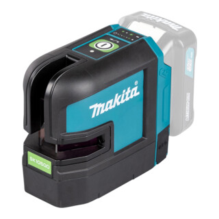 Laser à ligne transversale alimenté par batterie Makita SK105GDZ vert