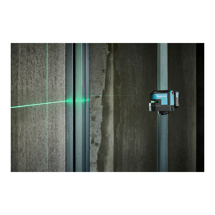 Laser à ligne transversale alimenté par batterie Makita SK105GDZ vert