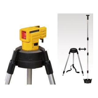 Laser à lignes croisées LAX 50 10 m ± 0,5 mm/m 4 x AA STABILA