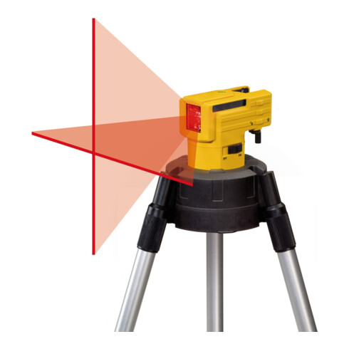 Laser à lignes croisées LAX 50 10 m ± 0,5 mm/m 4 x AA STABILA