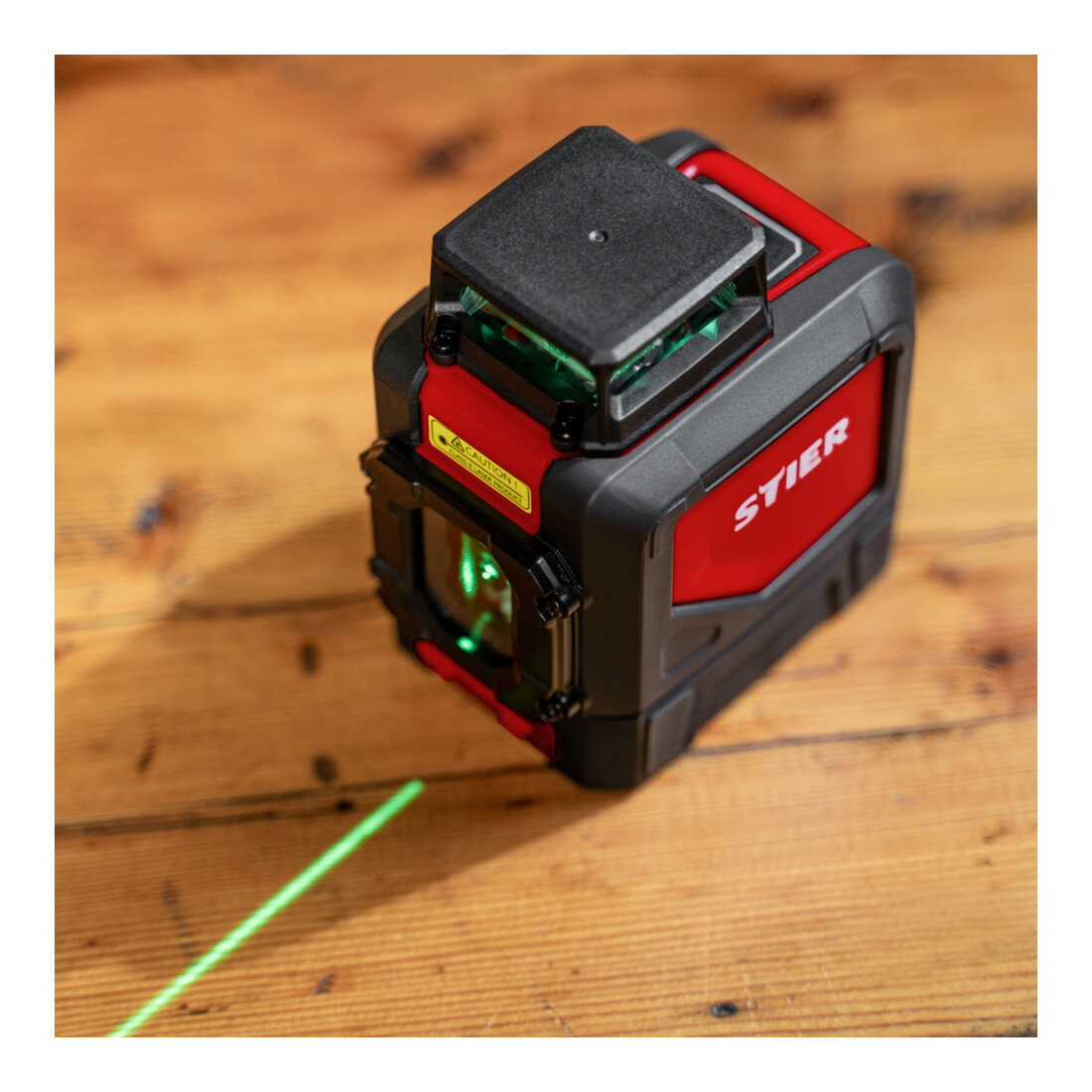 Laser à lignes croisées STIER, 360° x 120°, 505 - 532 nm, vert