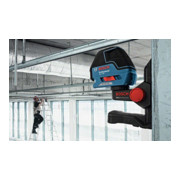 Bosch Laser a linee GLL 3-50 con ricevitore laser LR2 supporto universale BM1 L-BOXX-2