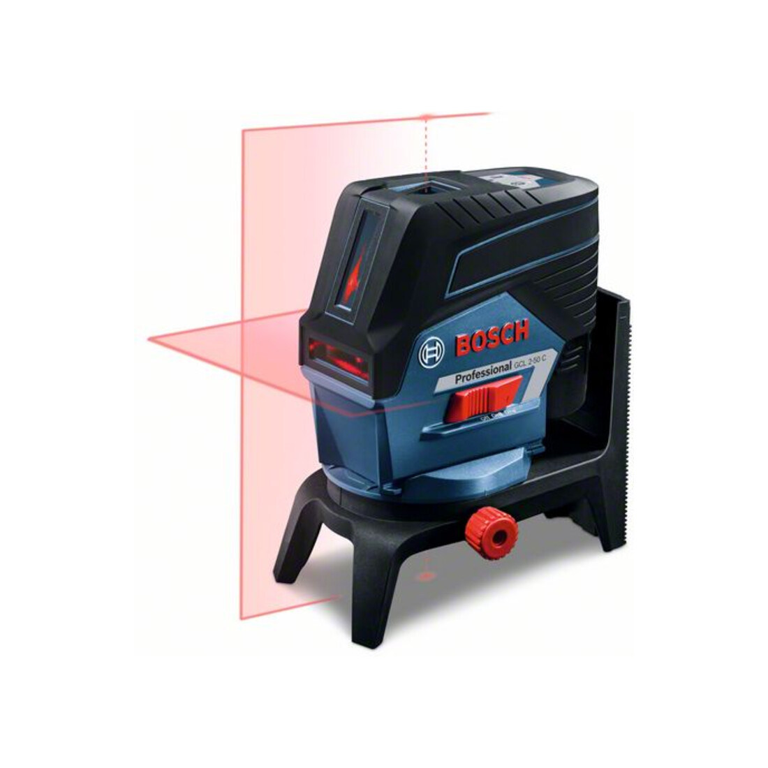 Laser combiné Bosch GCL 2-50 C avec 4 piles LR6 (AA) de 1,5 V RM 2 adaptateur de piles