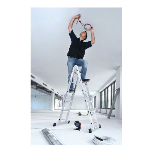 Laser combiné Bosch GCL 25 avec sac de protection et trépied de construction BT 150