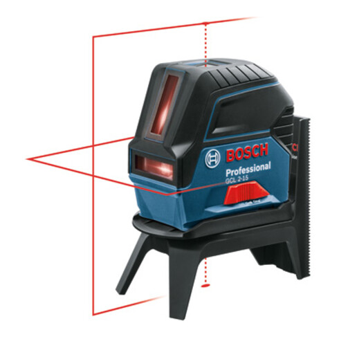 Laser Combiné Bosch points et lignes GCL 2-15 avec malette