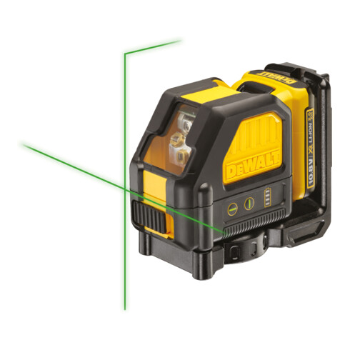 Laser de ligne DEWALT, vert, 10,8V/2Ah