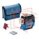 Laser ligne Bosch GLL 3-80 C avec 4 piles LR6 (AA) de 1,5 V Adaptateur de piles-5