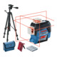 Laser ligne Bosch GLL 3-80 C avec 4 x 1,5 V-LR6 AA1 adaptateur de batterie BT 150 support de construction-2