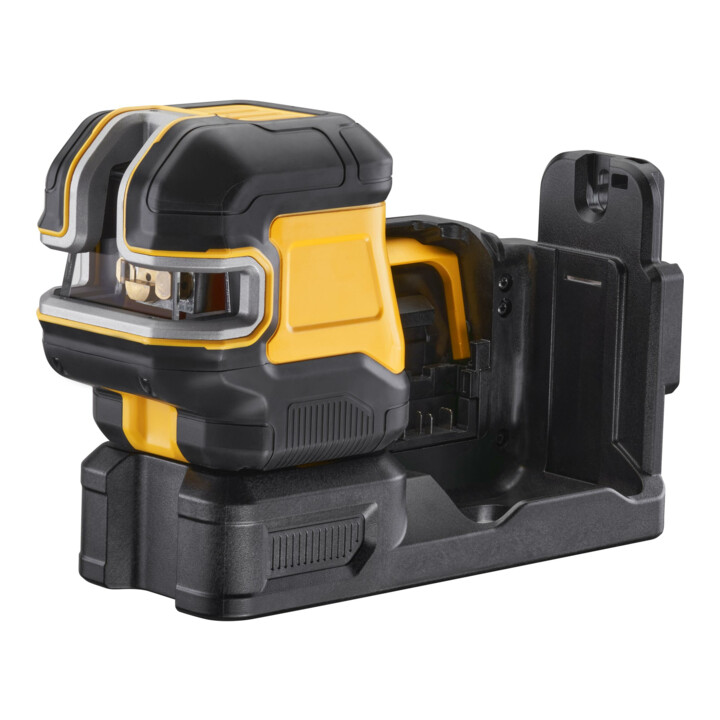 Laser ligne croisée DEWALT 5 points vert (1 x H / 1 x V / Aplomb haut & bas / 3 x H points) DCE825NG18-XJ