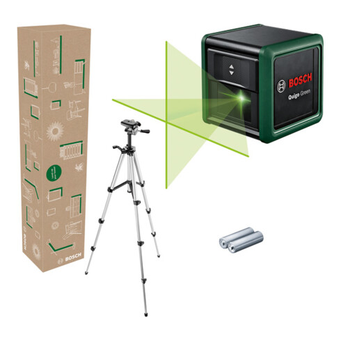 Laser lignes croisées Quigo Green Set Bosch Carton eCommerce