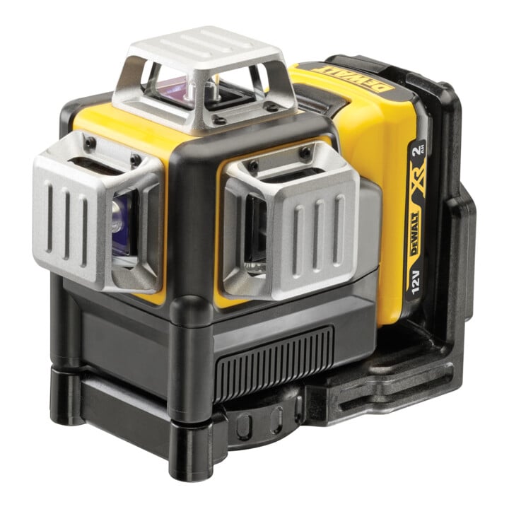 Laser multiligne 3x360° vert DEWALT, 10,8V/2AH DCE089D1G-QW