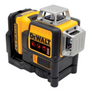 Laser multilignes 3x360 degrés DEWALT, rouge, 10.8V/2Ah-1