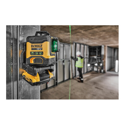 Laser multilignes sans fil 3x360° DEWALT 18 volts - Version de base DCLE34031N-XJ