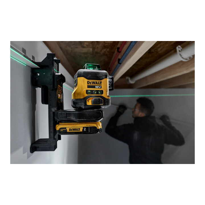 Laser multilignes sans fil 3x360° DEWALT 18 volts - Version de base DCLE34031N-XJ