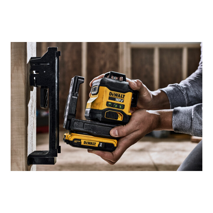 Laser multilignes sans fil 3x360° DEWALT 18 volts - Version de base DCLE34031N-XJ