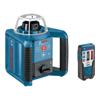 Laser rotatif Bosch GRL 300 HV avec RC 1 WM 4 LR 1 BT 1 BT 170 HD et GR 240