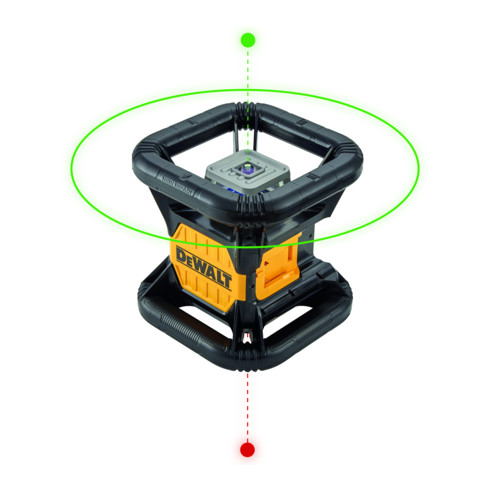 Laser rotatif entièrement automatique DEWALT 18 V