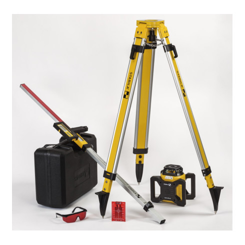 Laser rotatif STABILA LAR 160, ensemble de 7 pièces