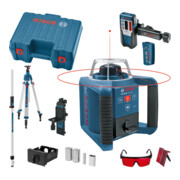 Laser tournant Bosch GRL 300 HV avec RC 1 WM 4 LR 1 BT 300 HD et GR 240-1