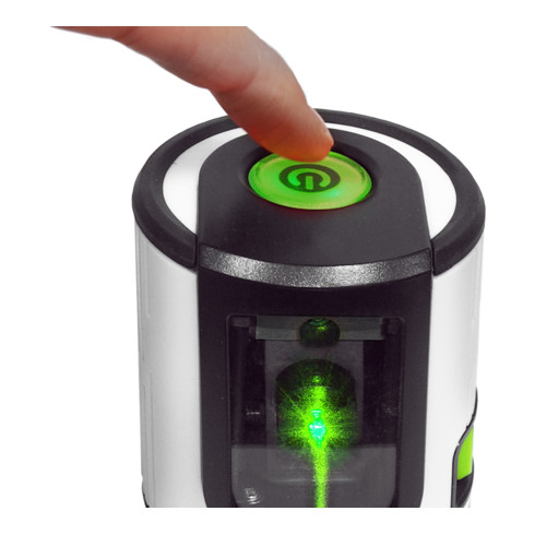 Laserliner Automatischer Kreuzlinien-Laser EasyCross-Laser Green Set
