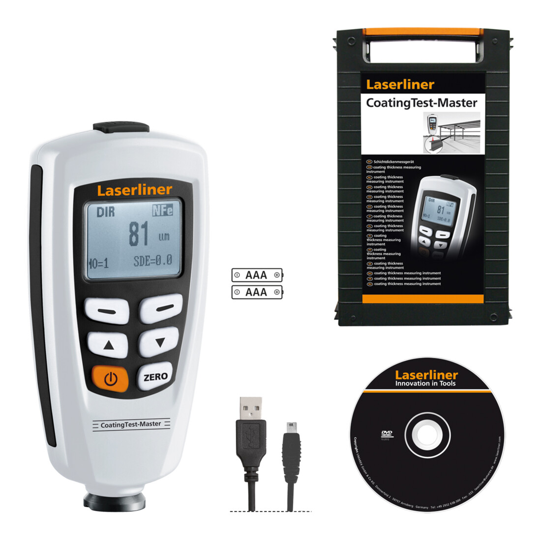 Laserliner CoatingTest-Master coatingdiktemeter