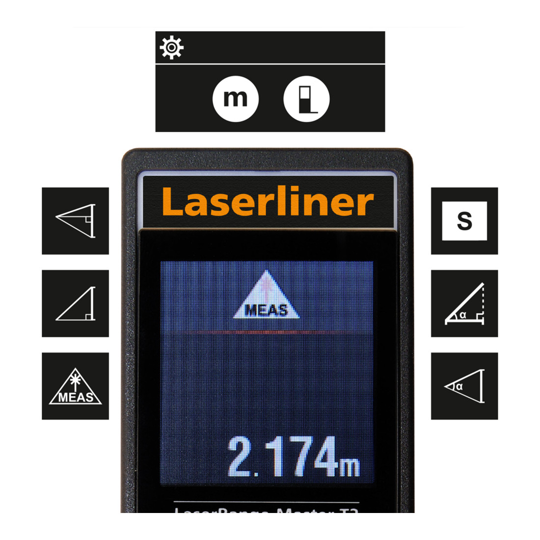Laserliner Laser-Entfernungsmesser LaserRange-Master T3