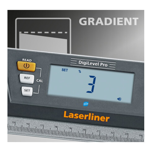 Laserliner Livella a bolla per elettronica DigiLevel Pro 100