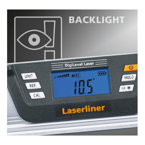 Laserliner Niveau à bulle numérique DigiLevel Laser G40