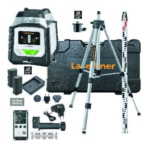 Laserliner Set de laser rotatif Duraplane G360 175 cm