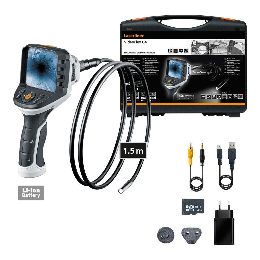 Laserliner Sistema di videoispezione VideoFlex G4