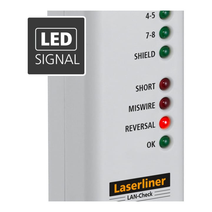 Laserliner Verbindungsprüfer LAN-Check