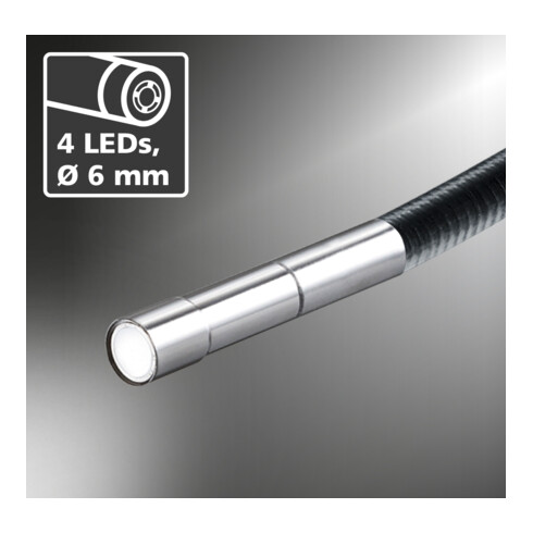 Laserliner Videoinspektionssystem VideoFlex G4 Micro