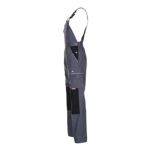 Planam Latzhose Canvas 320 grau