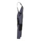 Latzhose Canvas 320 Gr.50 grau/schwarz PLANAM