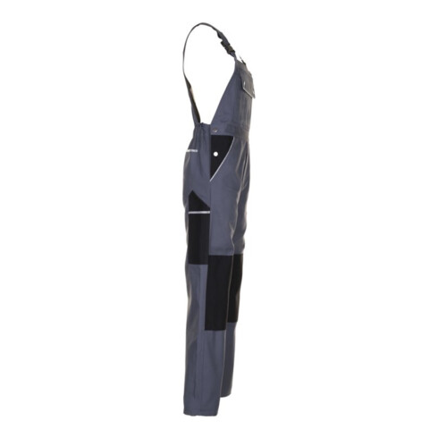 Planam Latzhose Canvas 320 grau