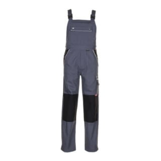 Planam Latzhose Canvas 320 grau