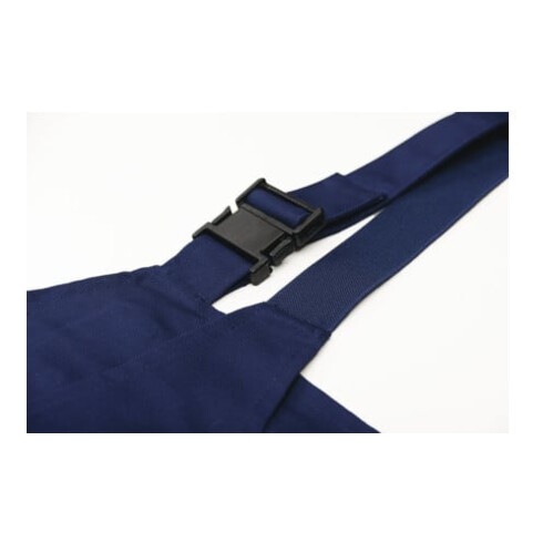 Planam Latzhose Canvas 320 grau