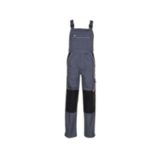 Latzhose Canvas 320 Gr.58 grau/schwarz PLANAM