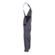 Planam Latzhose Highline schiefer/schwarz-4