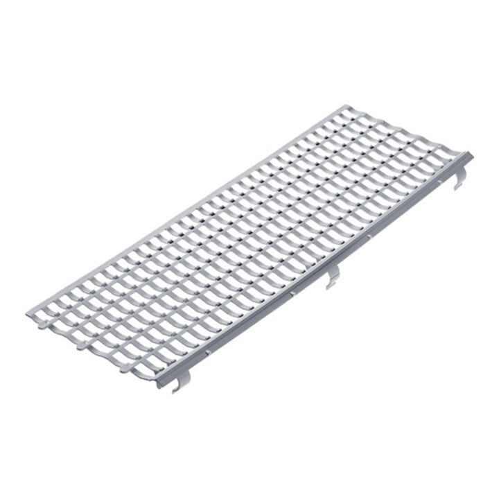 Laubfanggitter B.100-150mm L.1m grau PROTEKTOR