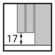 Laufprofil 2-türig HETTICH-3